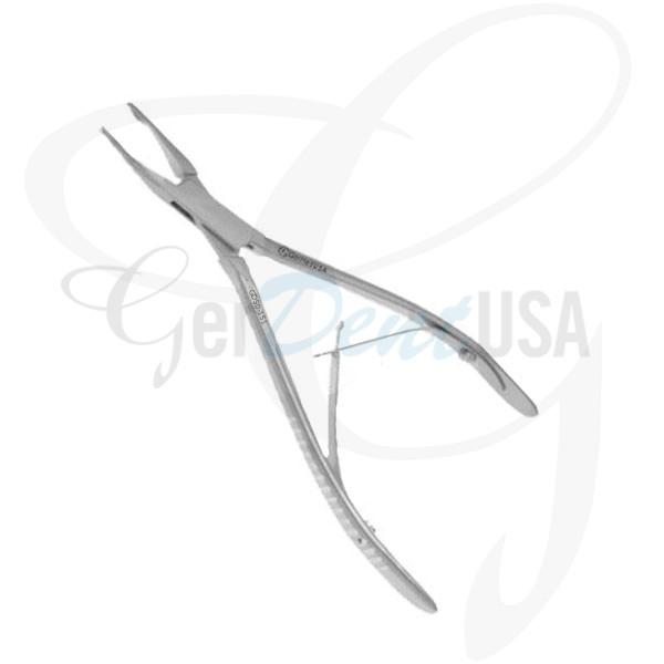 Friedman Rongeur 5 1/2" Slightly Curved, 4mm, Tip 45 Degree Angle