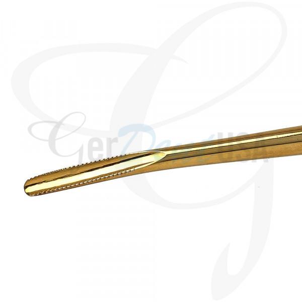 Glux Luxating Curved 2mm Micro Serrated Tip Small Stubby Handle