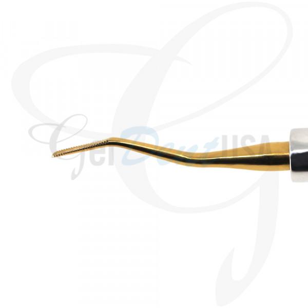 Glux Luxating Backward Angle 3mm Micro Serrated Tip Small Stubby Handle