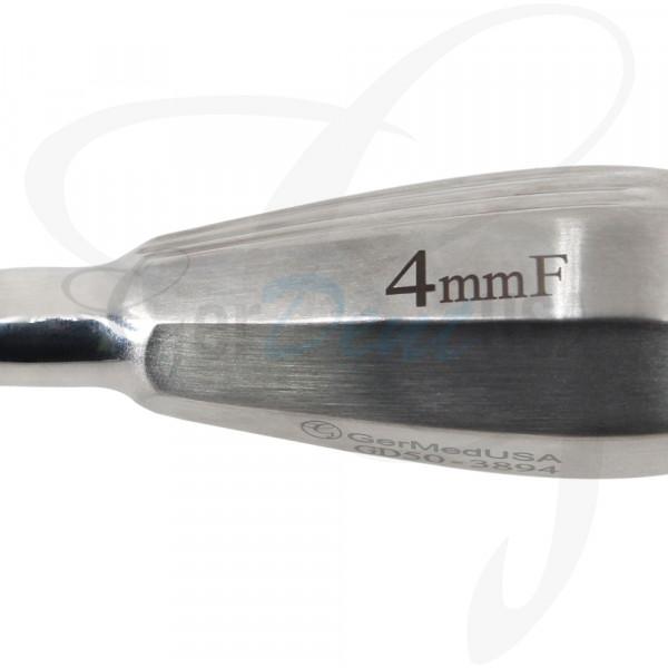 Glux Luxating Forward Angle 4mm Micro Serrated Tip Small Stubby Handle