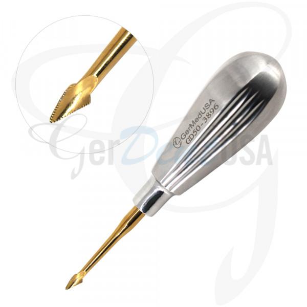 Glux Luxating Spade Micro Serrated Tip Small Stubby Handle