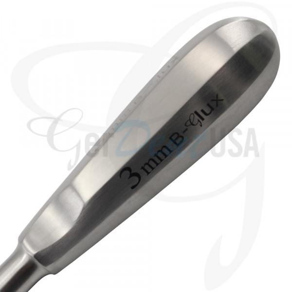Glux Luxating 3mm Backward Angle With Micro Serrated Tip