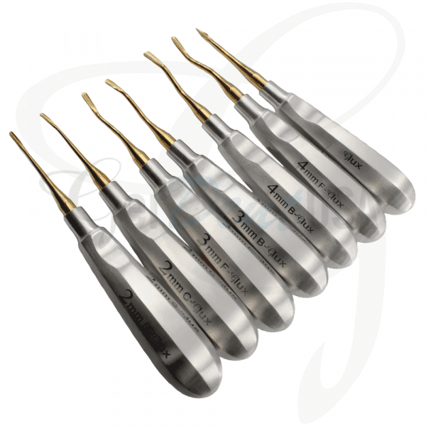 Glux Luxating Set of 7 Standard Handles With Micro Serrated Tip
