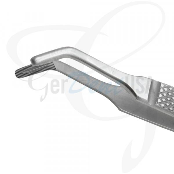 Albrecht American Extraction Tweezer 16cm, Round