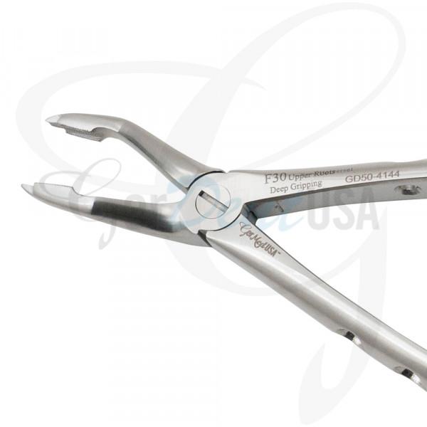 English Extraction Forceps, Upper Roots Narrow Beak No. 51a