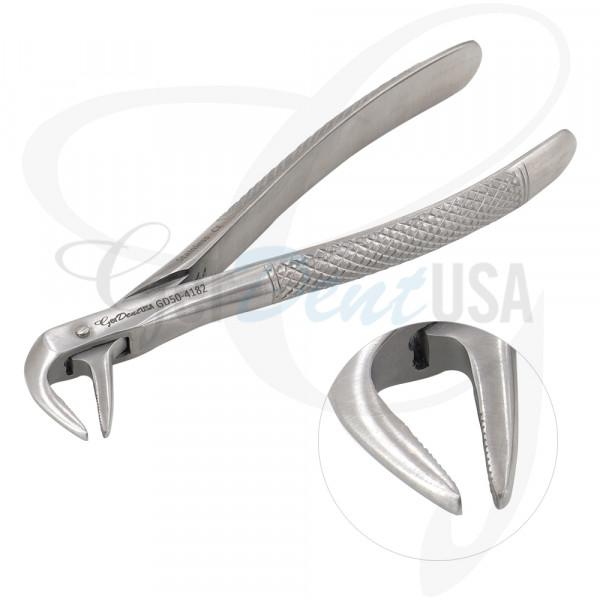 English Extraction Forceps No. 233 Lower Roots, Parallel Beaks