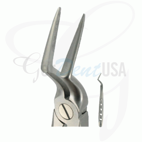 English Extracting Forceps No. 235 Upper Roots, Parallel Beaks