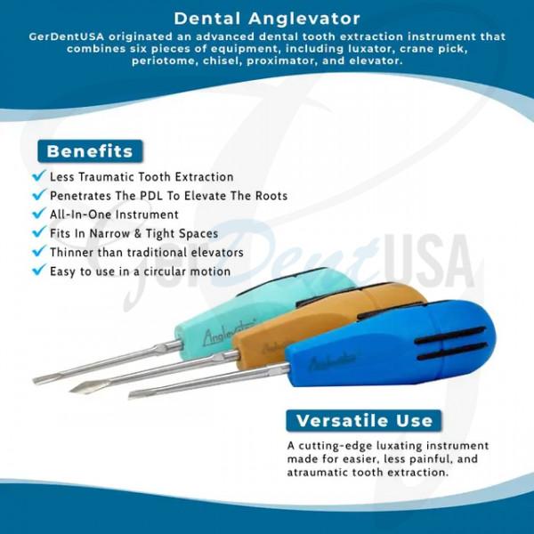 Anglevator Extraction Set With Plastic Handle