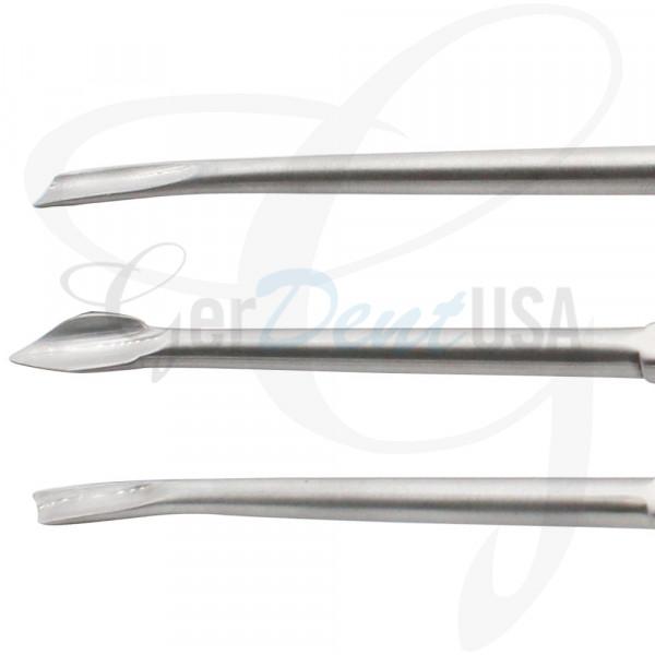 Anglevator Extraction Set With Stainless Steel Color Coated Handle