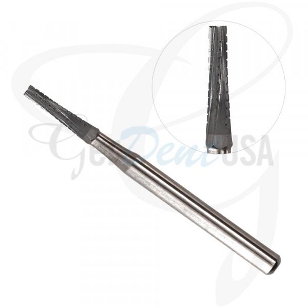 Dental Bur Xcut Fissure Taper 701L 19mm FG (Standard Length) - Pack of 5