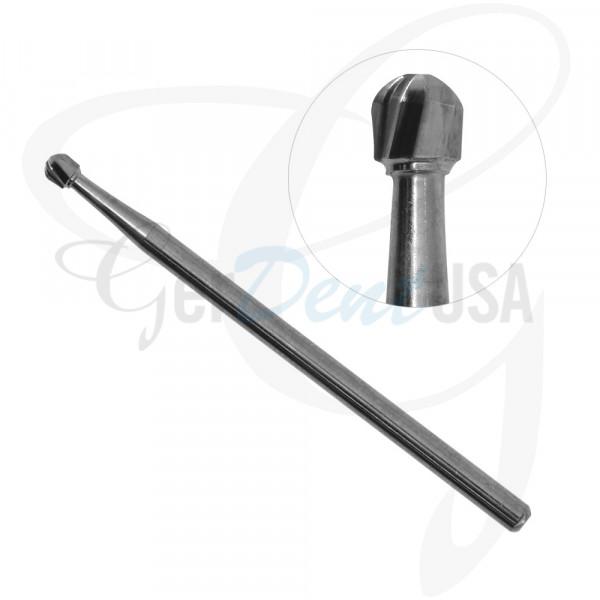 Dental Bur Round 8 - 44.5mm HP - Pack of 10