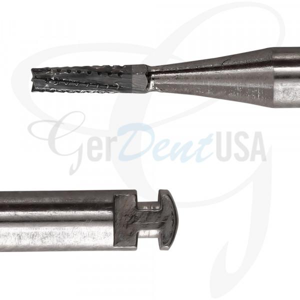 Dental Bur Xcut Fissure 557 22mm RA - Pack of 5