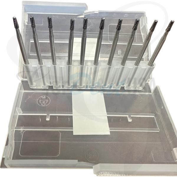 Dental Bur Xcut Fissure Taper 703L - 44.5mm HP - Pack of 10