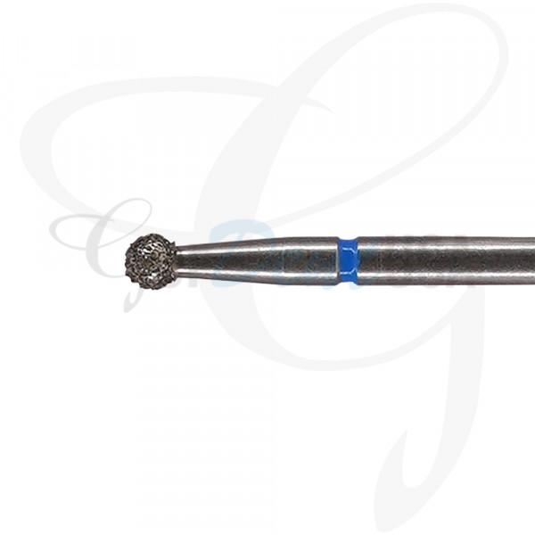 Dental Bur Diamond Round 6 - Med Grit - 19mm FG (Standard Length) - Pack of 5