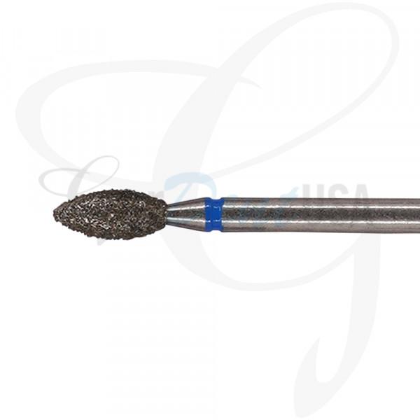 Dental Bur Diamond Football - Medium Grit 19mm FG (Standard Length) - Pack of 5