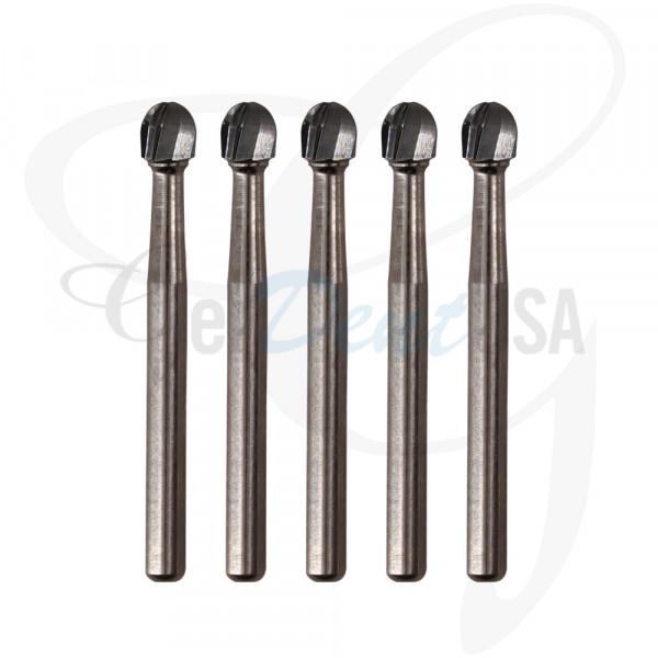 Dental Bur Round 8 - 19mm FG (Standard Length) - Pack of 5