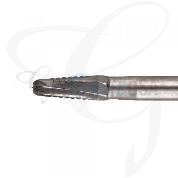 Dental Bur Round End Xcut Fissure Taper 1702 - 19mm FG (Standard Length) - Pack of 5