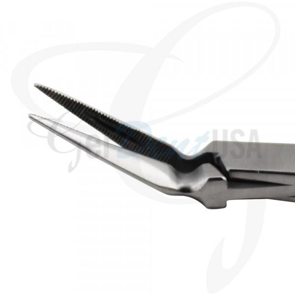 Root Fragment Forceps 45°,14.5cm