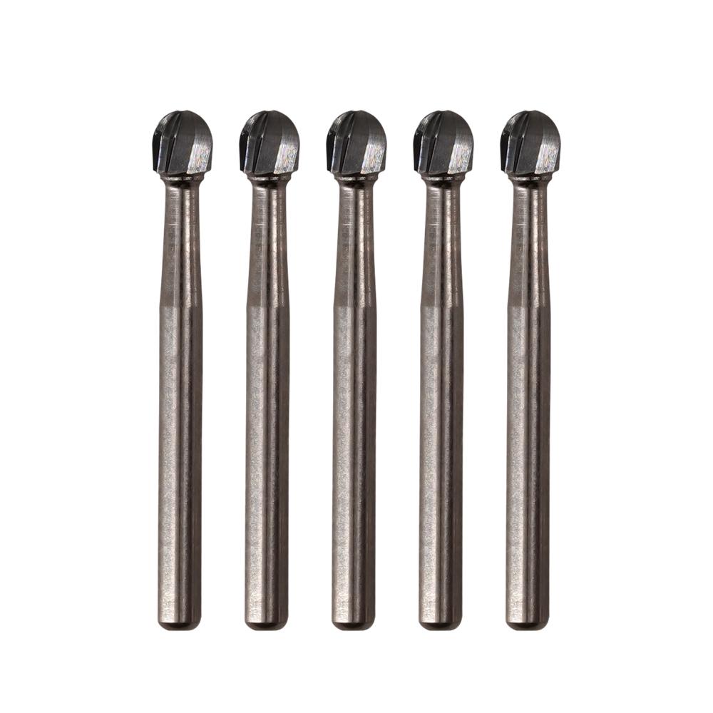 Bur Rond Pack of 5 Dental Bur Round 6 19mm FG (Standard Length)