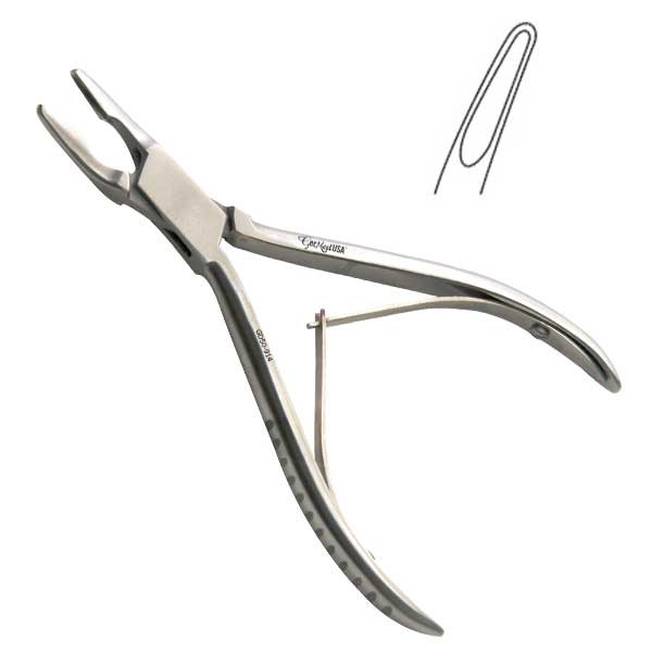 Friedman Rongeur 5 1/2" Slightly Curved, 4mm, Tip 45 Degree Angle dental instrument