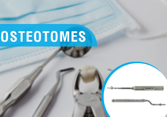 Osteotome Dental Instruments for Dental Implant Surgery
