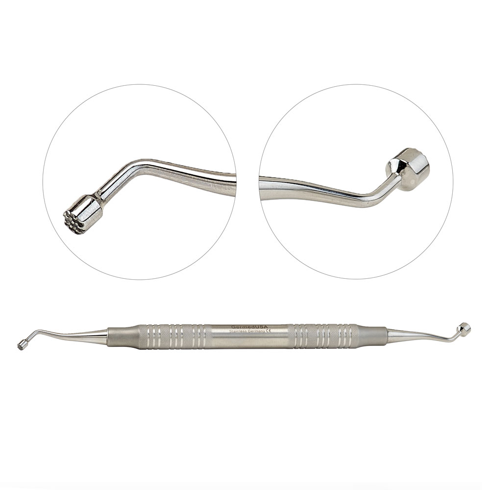 Implant Bone Packer 4mm/6mm Serrated, Dental Implant Instrument
