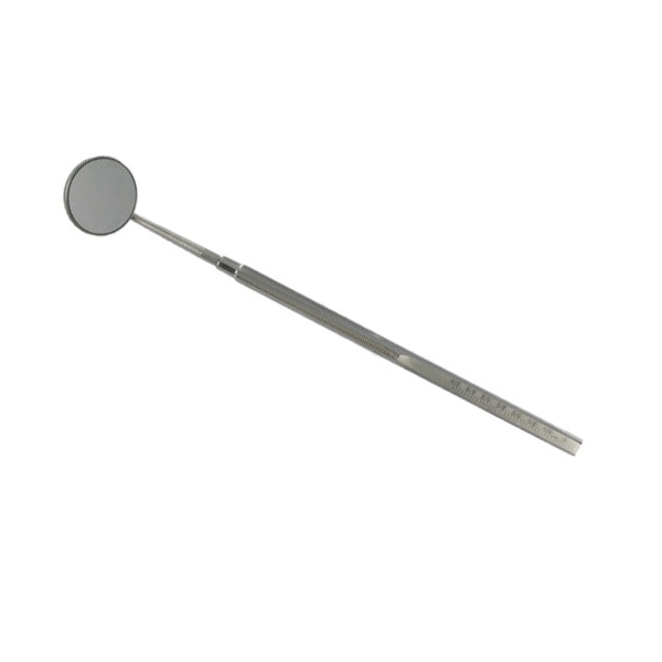 Dental Mirror C/S Front Surface With Thin Ruler Handle