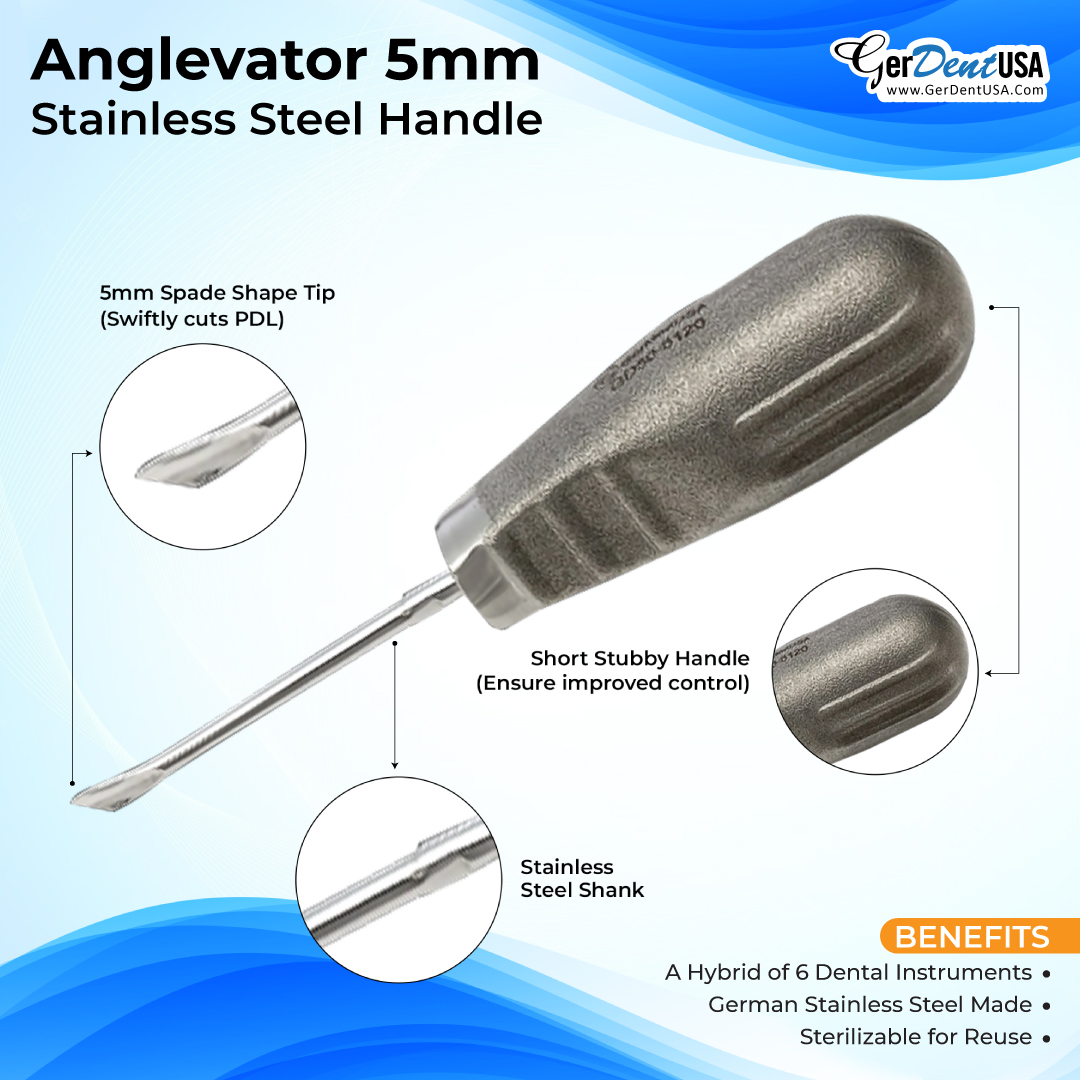 Anglevator 5mm Stainless Steel Handle