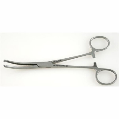 Mosquito Forceps 1x2 TH 7 1/4 inch Curved