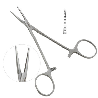 Micro Halstead Mosquito Forceps 5 inch Straight