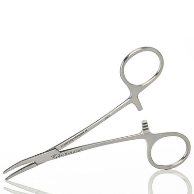 Hartman Mosquito Forceps 3 1/2 inch Curved