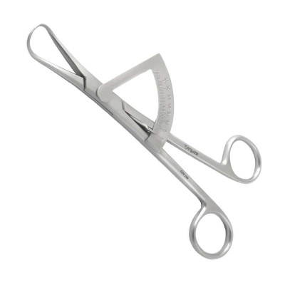Bone Holding Clamp 6" With Measuring Caliper