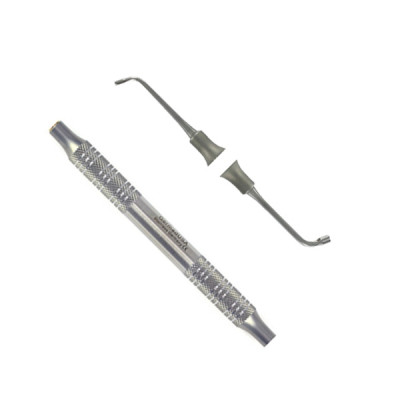 PLG 154 English Pattern Plugger/Condenser 1.4mm/2.4mm Serrated Coated