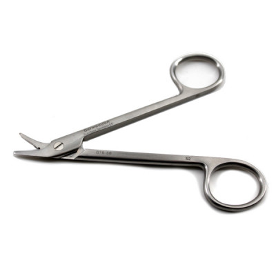 Universal Wire Cutting Scissors 12cm, Angled