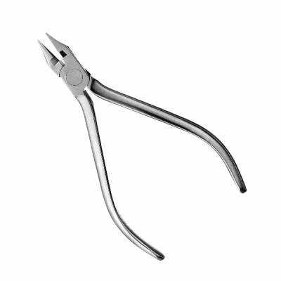 Bird Beak Orthodontic Plier 12.5cm with Soft Wire Cutter