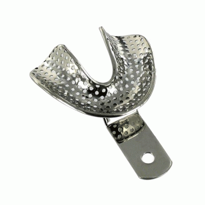 Impression Tray Perforated Denture, Lower M