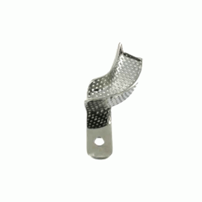 Impression Trays Perforated, Set Of Right and Lower Left 60mm