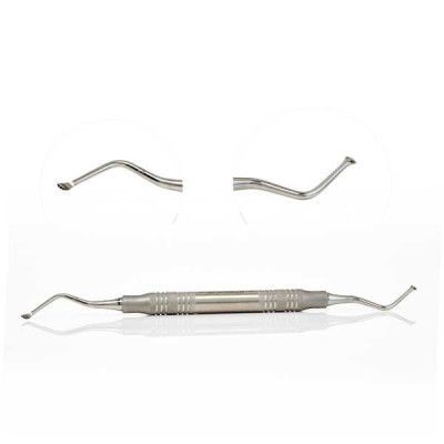 Double Ended Curette Serrated