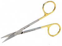 Iris Surgical Scissor Straight, Tungsten Carbide Insert Blades