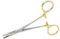 Olsen Hegar Needle Holder Scissors Combination 5 1/2" Serrated - Tungsten Carbide