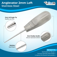 Anglevator 2mm Left Stainless Steel