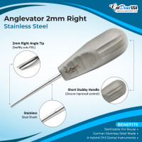 Anglevator 2mm Right Stainless Steel