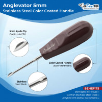 Anglevator 5mm Stainless Steel Color Coated Handle
